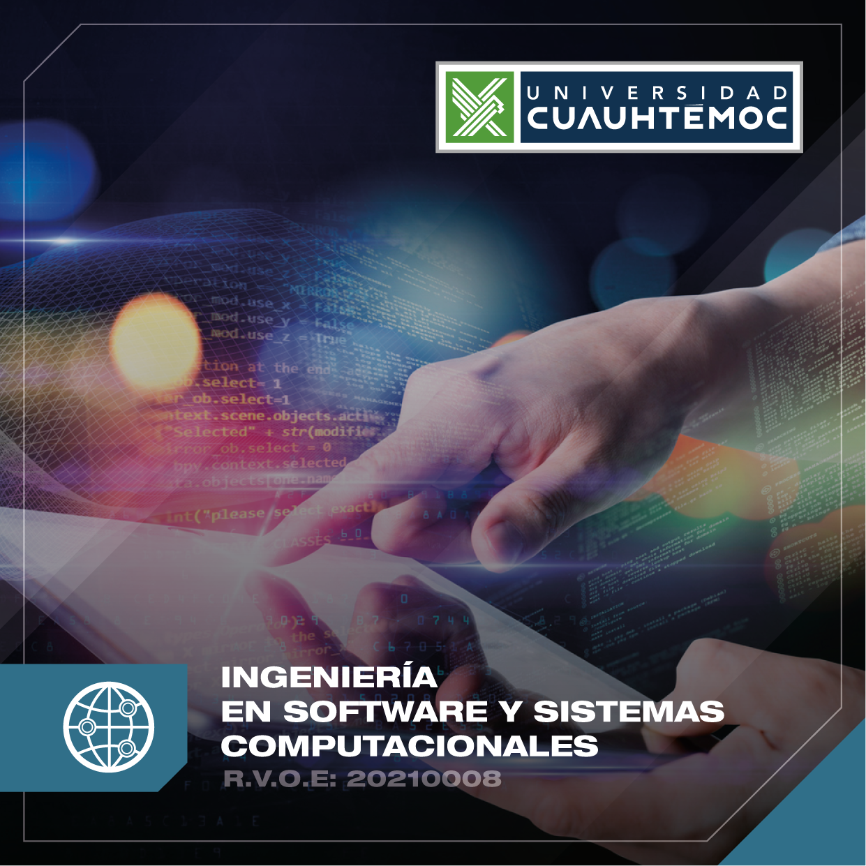 Formar ingenieros innovadores en el sector tecnológico es el objetivo de la Ingeniería en Software y Sistemas Computacionales. Conoce más de este objetivo.